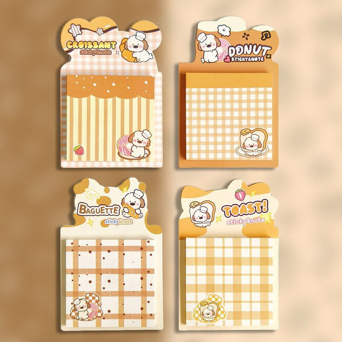 Wholesale Sticky notes with sticky cartoon students'  notes with high-value message paper