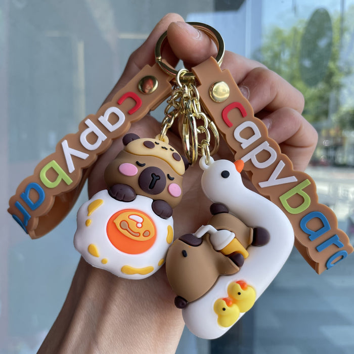 Wholesale Cute keychain, 3D doll, bag, pendant, couple's small gift, claw machine, small gift