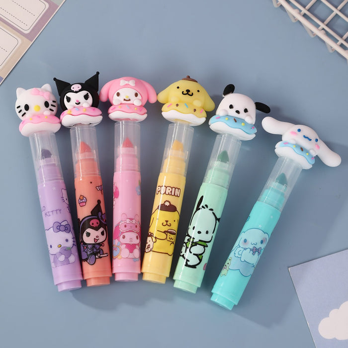 Wholesale Single Cartoon Highlighter Pen