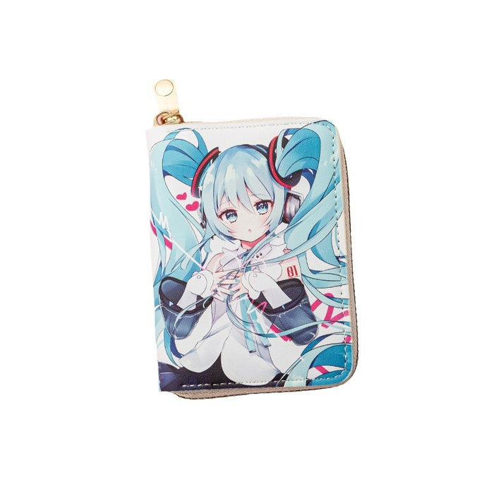 Wholesale Hot-selling Japanese Anime Short PU Wallet Teenagers Students Fashionable Simple Coin Purse Card Holder Wallet JDC-WT-QT008