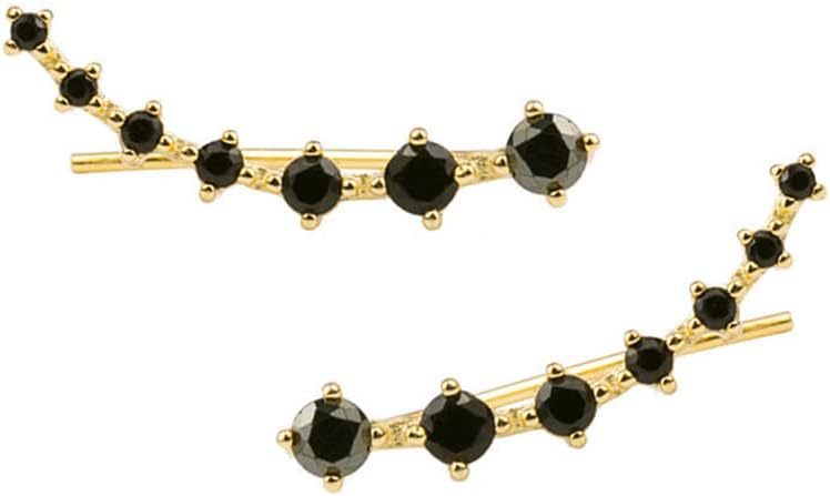 Wholesale Exquisite shiny earrings with a light luxury style, niche design, high-end temperament, wholesale of earrings