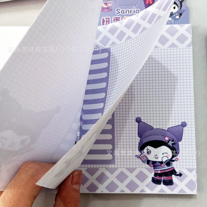 Wholesale Creative cartoon capsule toy-style spiral notebook with stickers