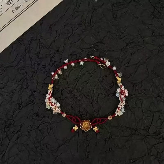 Wholesale Red Rope Bracelet Women's Handheld Jewelry