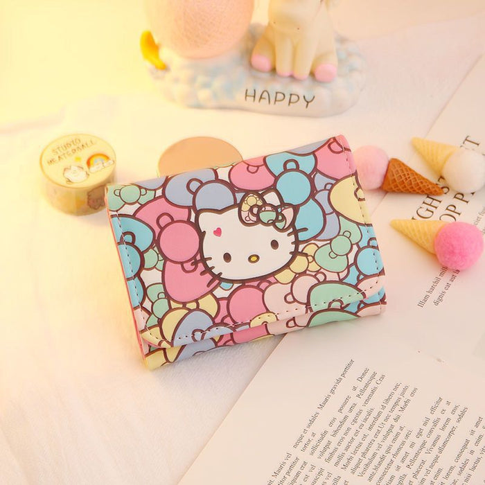 Wholesale Cute Cartoon Girly Foldable Coin Purse Wallet