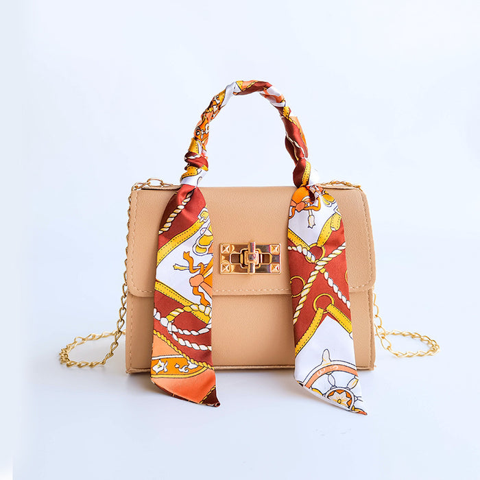 Wholesale Bags Fashionable Women's Handbags Niche Designs Scarves Mini Chain Bags Single Shoulder Crossbody Bags JDC-SD-JF002