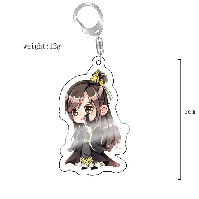 Wholesale Anime peripheral acrylic keychain pendant