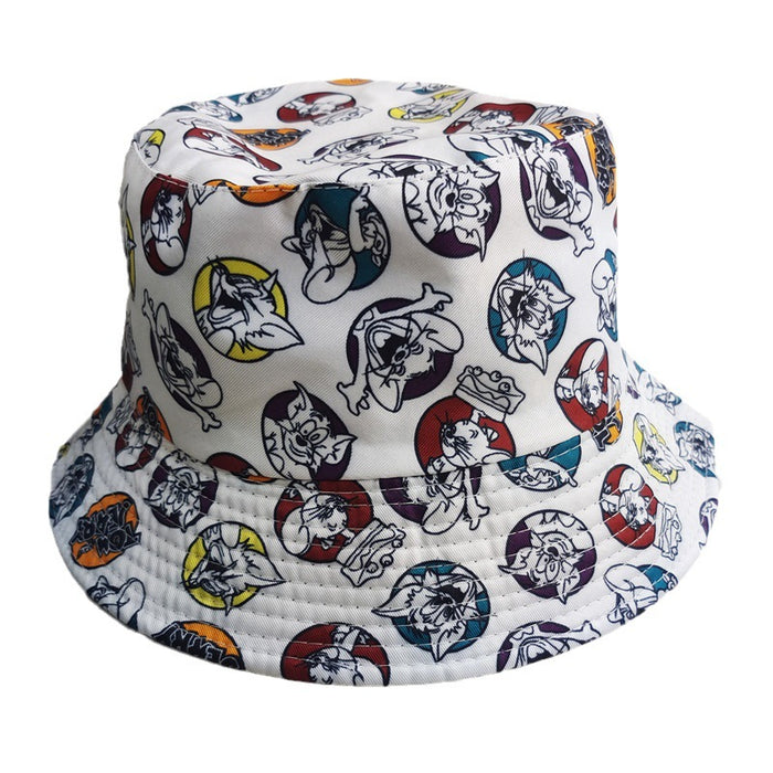 Wholesale Cartoon Print Cotton Bucket Hat JDC-FH-BoD017