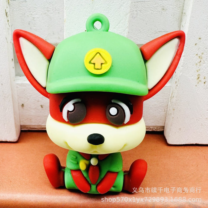 Wholesale Keychain Ring Doll Accessories Couple Bag Pendant