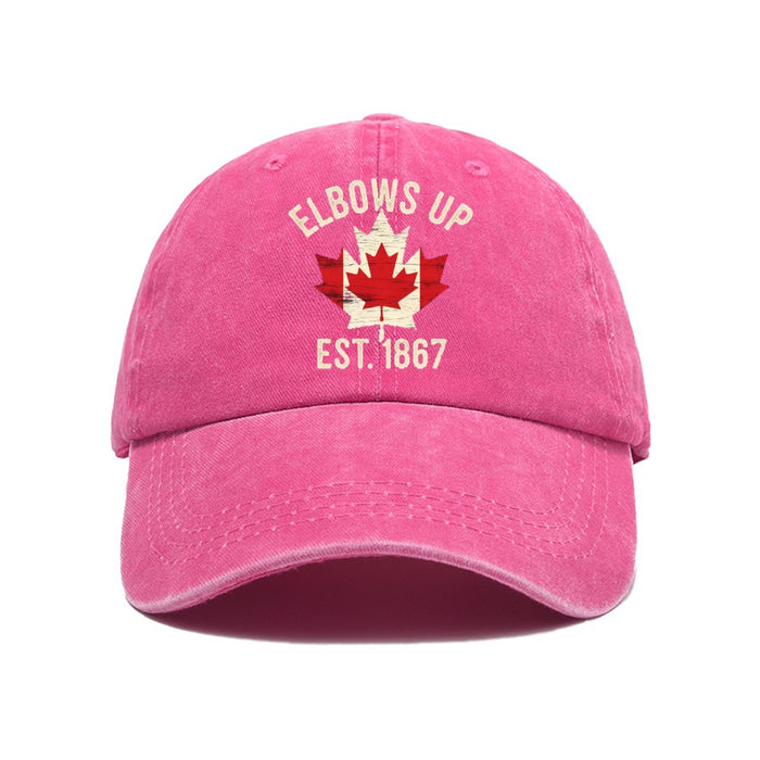 Wholesale Washed cotton printed hat for vintage baseball cap with soft top