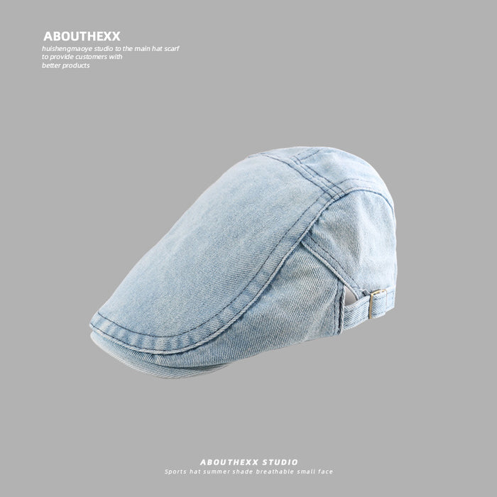 Wholesale Cowboy fashion retro hat versatile beret casual newsboy hat