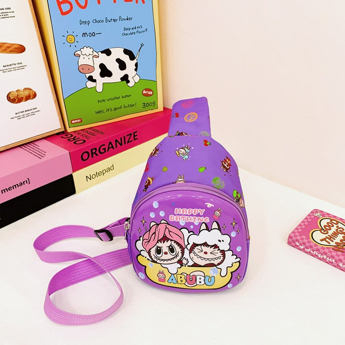 Wholesale Chest Bag Cartoon Anime Cute Kids Crossbody Bag New Printed Children' s Bag