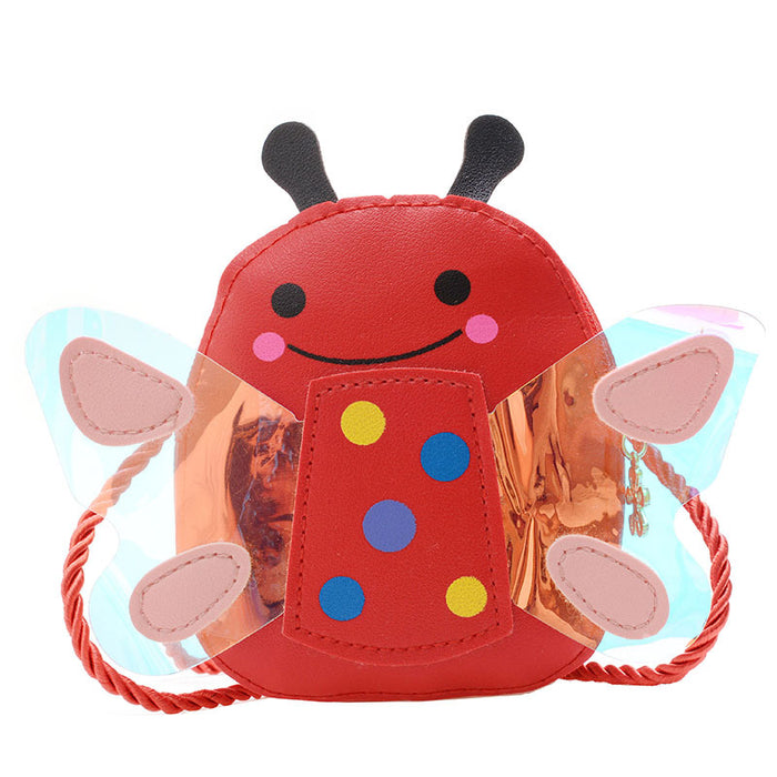 Wholesale  children's bag cute little bee girl shoulder messenger bag cartoon baby girl change small bag