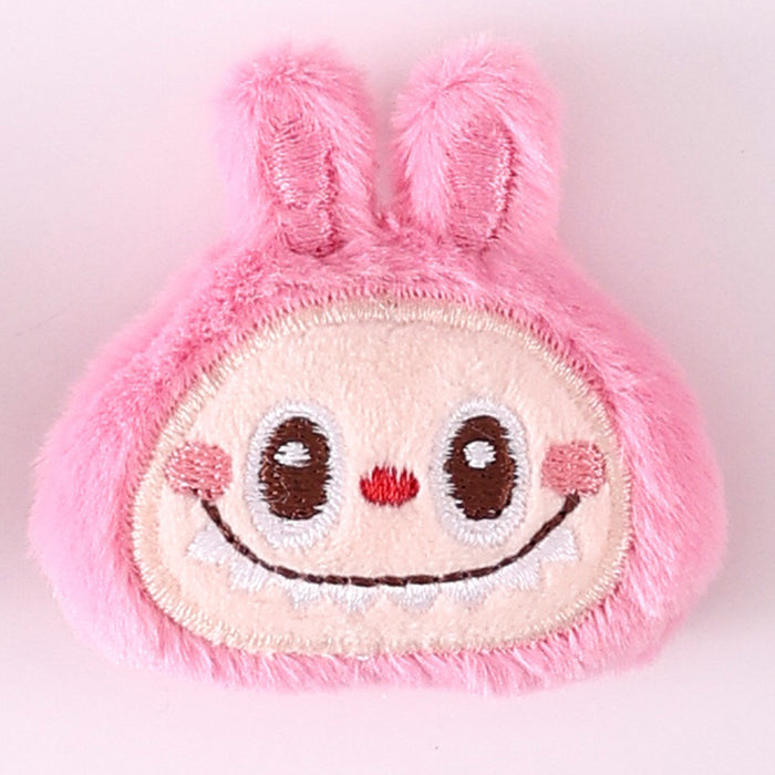 Wholesale Cartoon Brooch Plush Batch Cute Cloth Doll Toy Bag Pendant Clothing Accessories