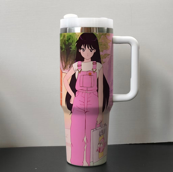 Wholesale 40oz Car Cup  cartoon Stainless Steel  ice bullies cup Tumbler Thermos Cup