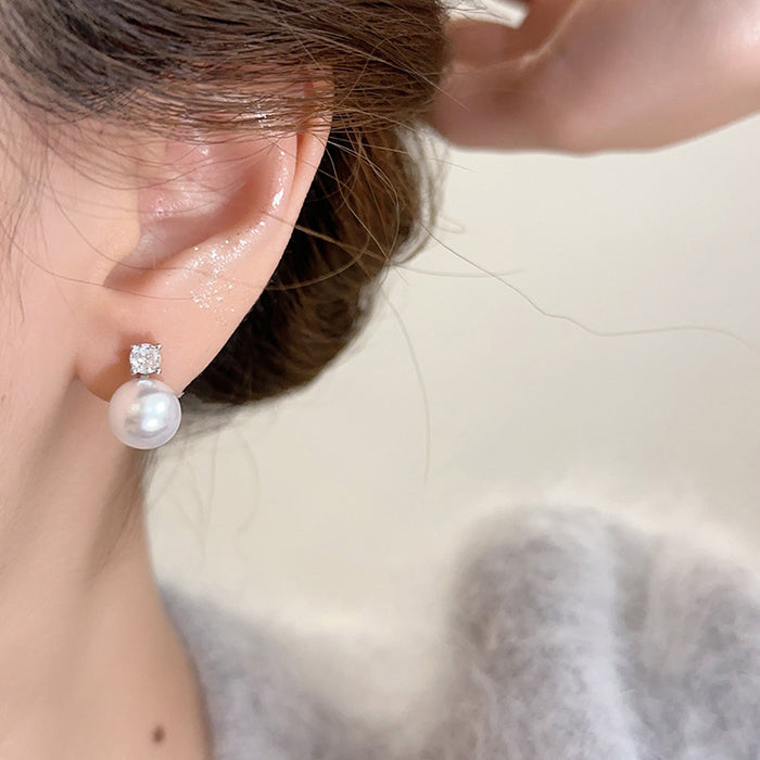 Wholesale Retro fashion, light luxury temperament, exquisite pearl, high-end ear clip