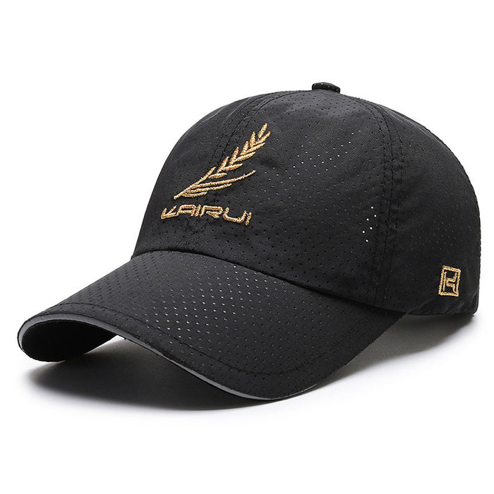 Wholesale Hat thin quick drying hat breathable sun protection sunshade hat outdoor sports fishing sun baseball duckbill hat