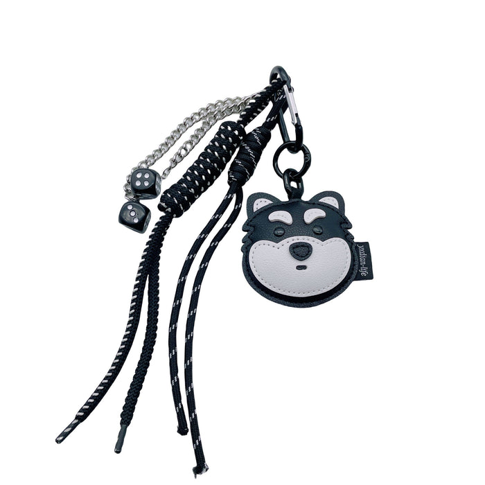 Wholesale Original DIY leather keychain cartoon figurine hanging accessories wholesale creative backpack exquisite pendant small accessories