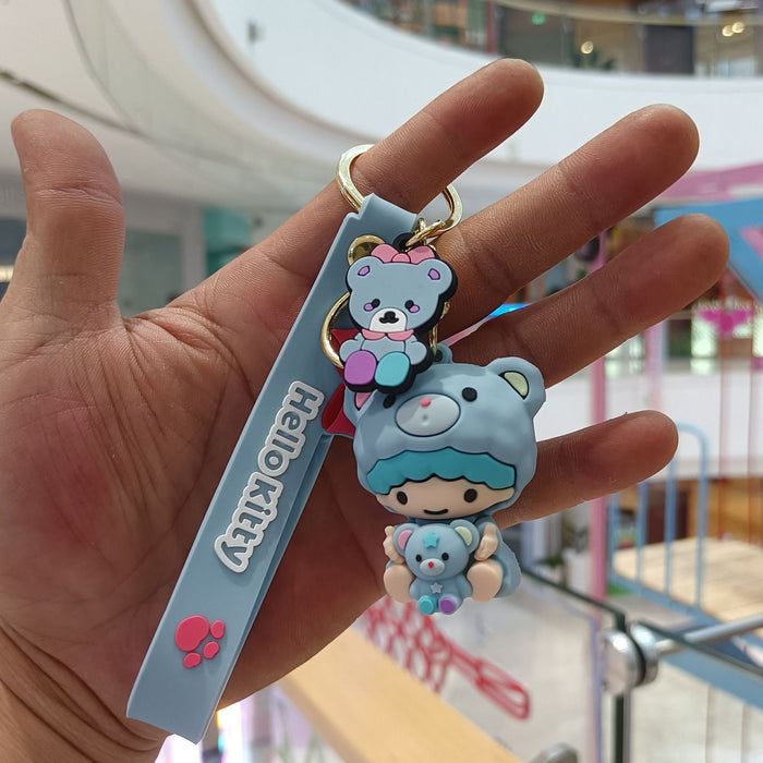 Wholesale Silicone Cartoon Doll Keychain JDC-KC-YiChang011