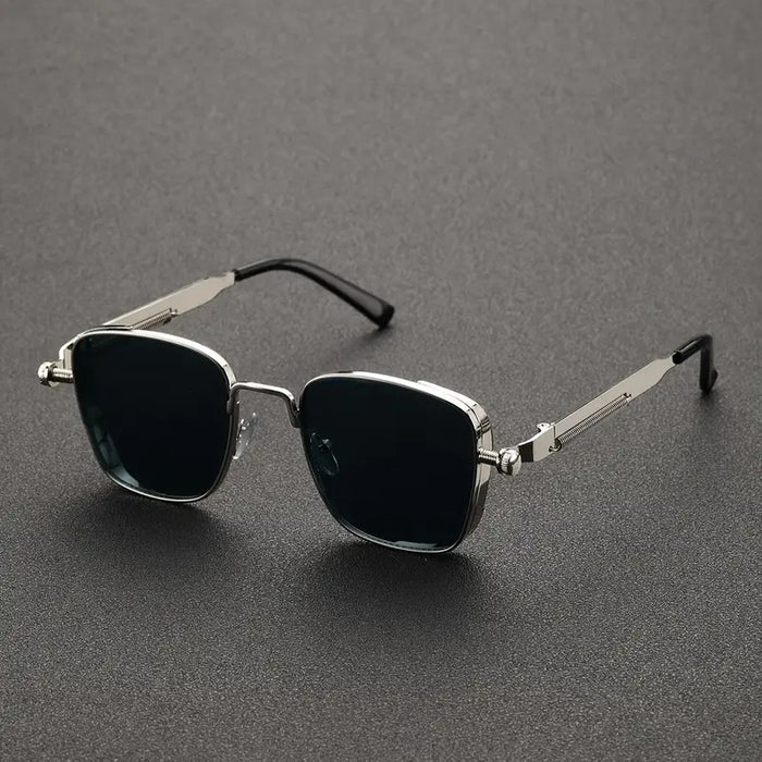 Wholesale Retro Box Metal Sunglasses Universal Personalized Sunglasses