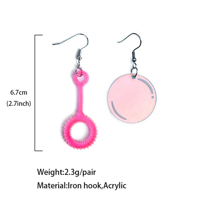 Wholesale Bubble Balloon Acrylic Earrings Trendy Jewelry Accessory