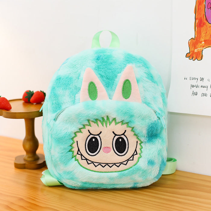 Wholesale Plush Children' s Cartoon Backpack Kindergarten School Bag