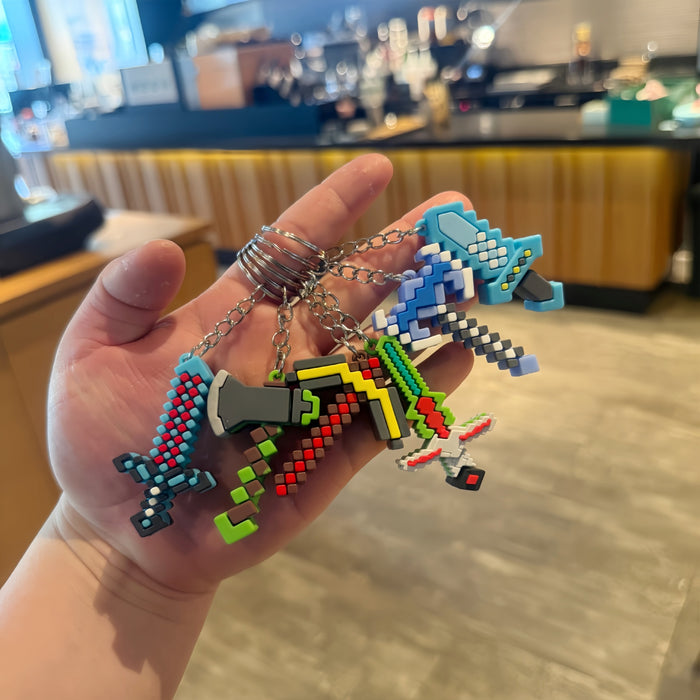 Wholesale Game Weapon Keychains Backpack Accessories