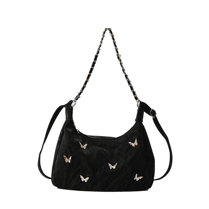 Wholesale New fashionable butterfly crossbody bag popular single shoulder large capacity commuting bag