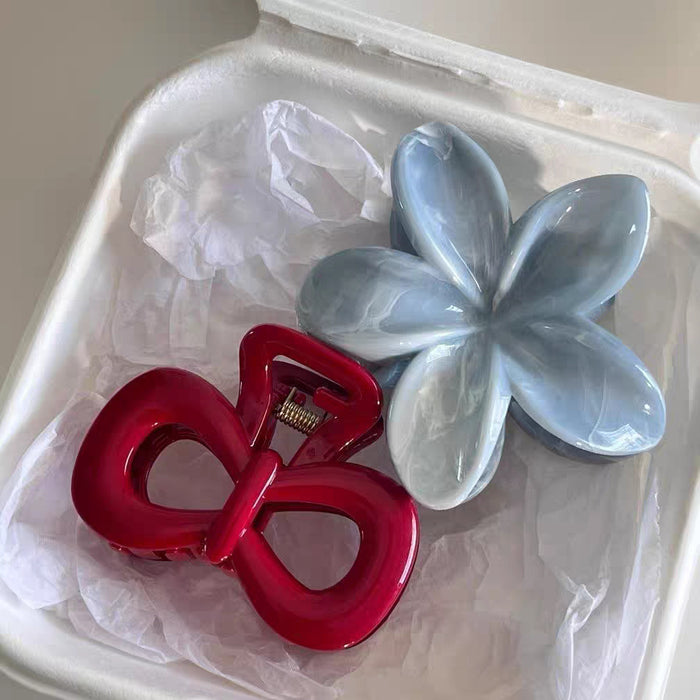 Wholesale Ink texture, high-end feel, temperament, hair styling, shark catching clip, hair clip at the back of the head, large hair size, multiple hair clips, hair accessories