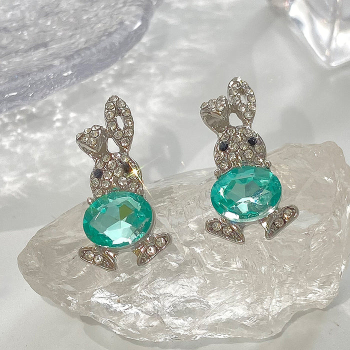 Wholesale Diamond studded earrings, versatile and cute earrings and accessories