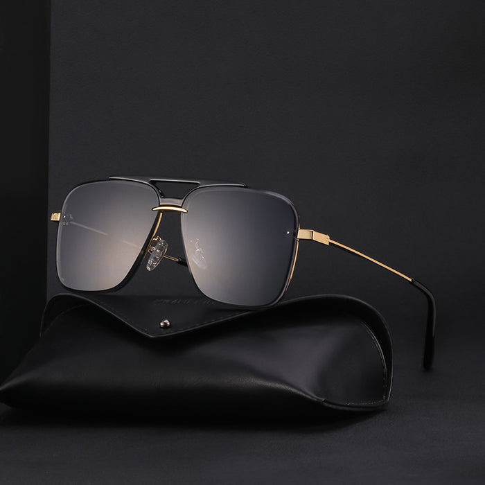 Wholesale frameless trim sunglasses men's fashion glasses sunglasses