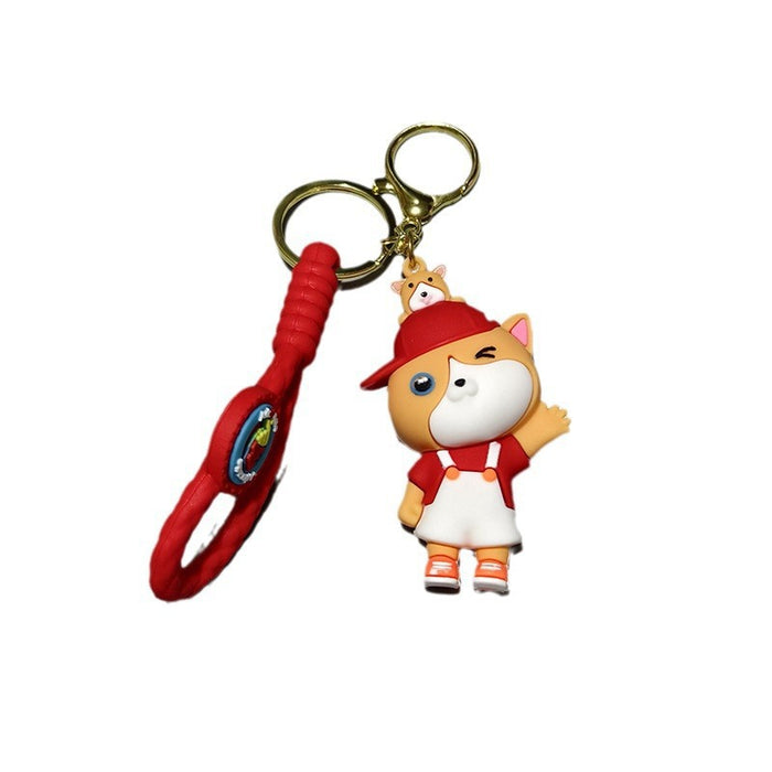 Wholesale New Cute Keychain Anime Creative Cute Doll Pendant Car Ornament Keychain