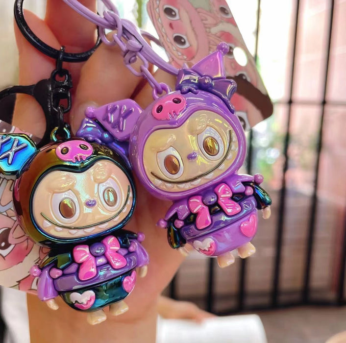 Wholesale Cute Electroplated Keychain Small Pendants