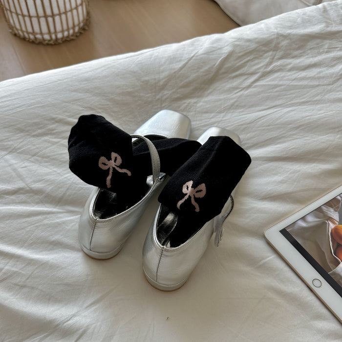 Wholesale Girl's Socks Middle Tube Stacking Socks