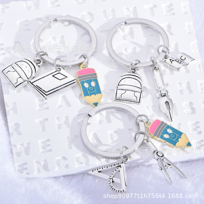 Wholesale Jewelry Pendant Learning Tool Key Chain Small Gift