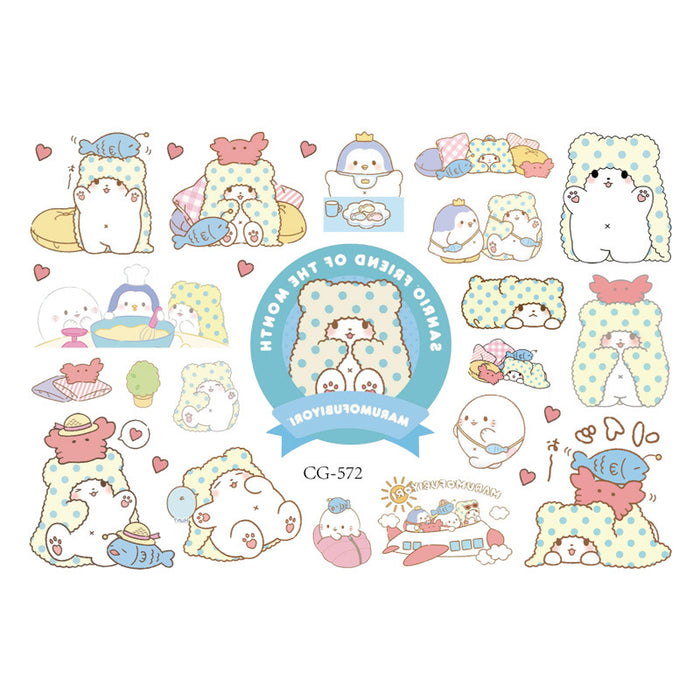 Wholesale Carttoon Tattoo Sticker Birthday Decorative Stickers