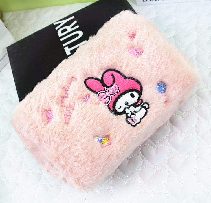 Wholesale Plush Large Capacity Cartoon Pencil Bag JDC-PB-DongJ004