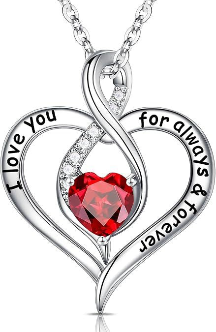 Wholesale Eternal Love Starstone Heart Necklaces