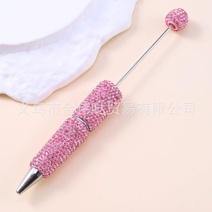 Wholesale Diamond Plastic Bead Pen JDC-PN-JinWD001