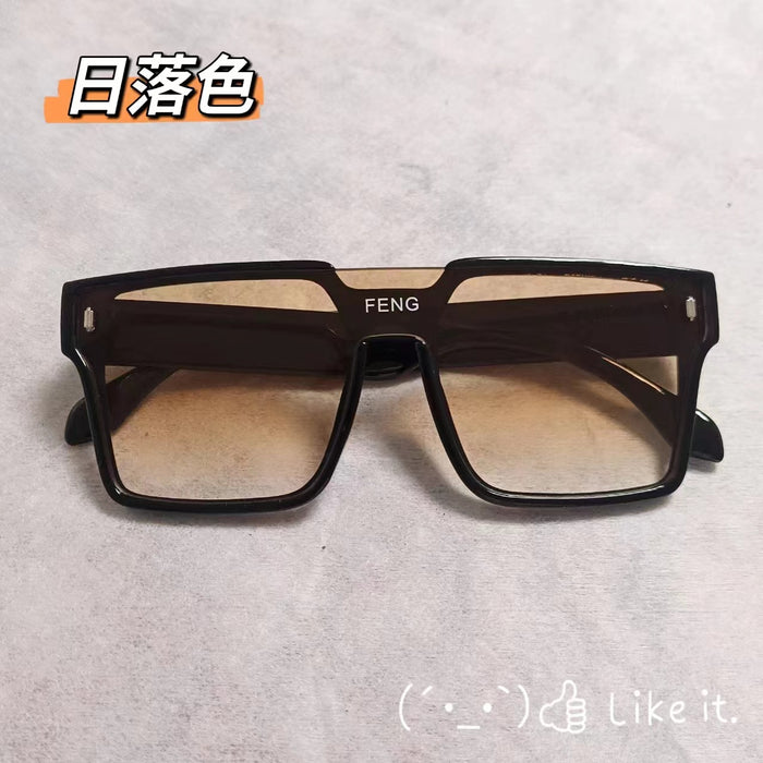 Wholesale Sunglasses for men and women, large frame sunglasses, UV resistant, fashionable and trendy glasses