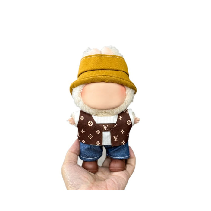 Wholesale Only clothes are suitable for 17cm blind box pendant plush doll clothes