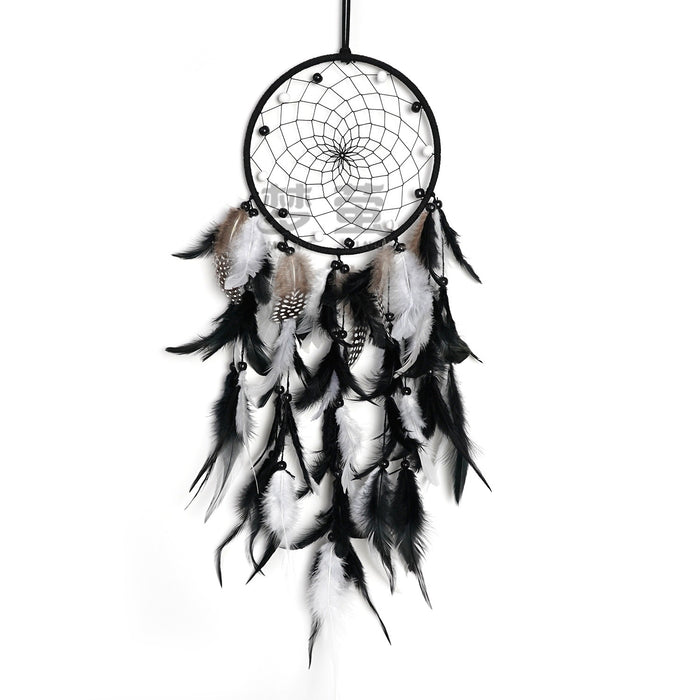Wholesale Bohemian Style Feather Dreamcatcher Wind Chime Decorative Home Accent MOQ≥2