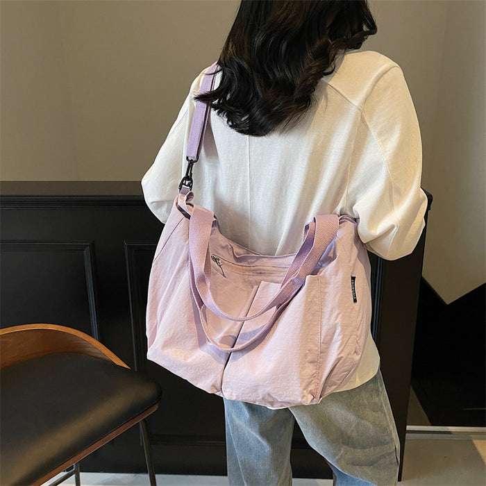 Wholesale Canvas Women Bag Large Capacity Shoulder Bag  Dumpling