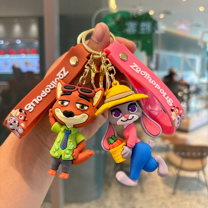 Wholesale Keychain Cute backpack pendant Car keychain Small gift wholesale