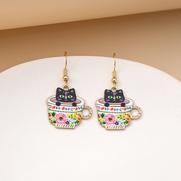 Wholesale Fun cartoon cute earrings