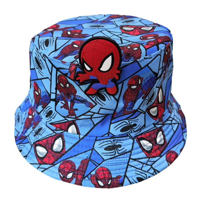 Wholesale Fisherman's hat, cute cartoon basin hat, double-sided sun protection and sunshade hat, bucket hat