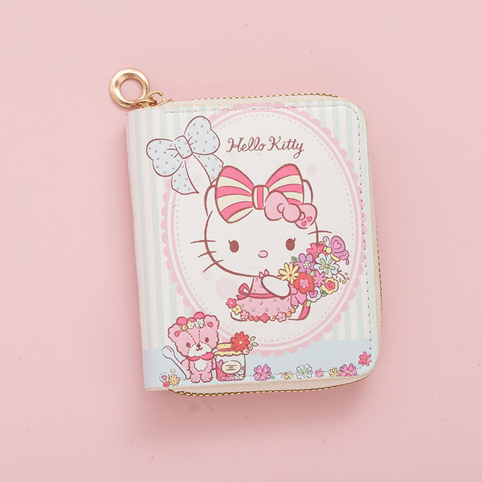 Wholesale Cartoon Anime Cute Short Zipper Wallet JDC-WT-QT015