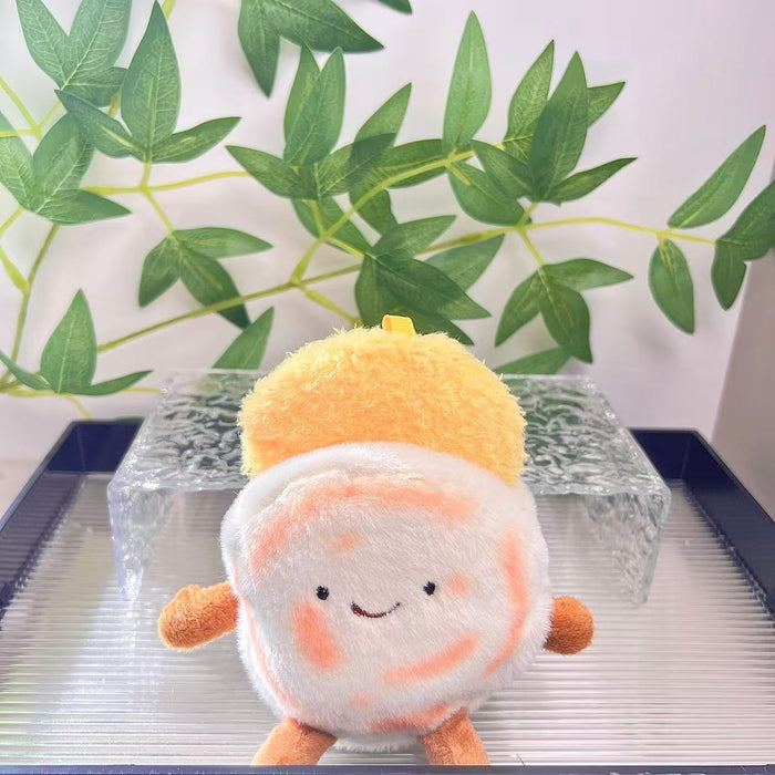 Wholesale Special Food Creative Cute Plush Bag Pendant Keychain