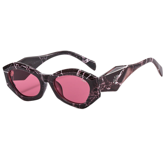 Wholesale Small stylish polygonal women' s sunglasses