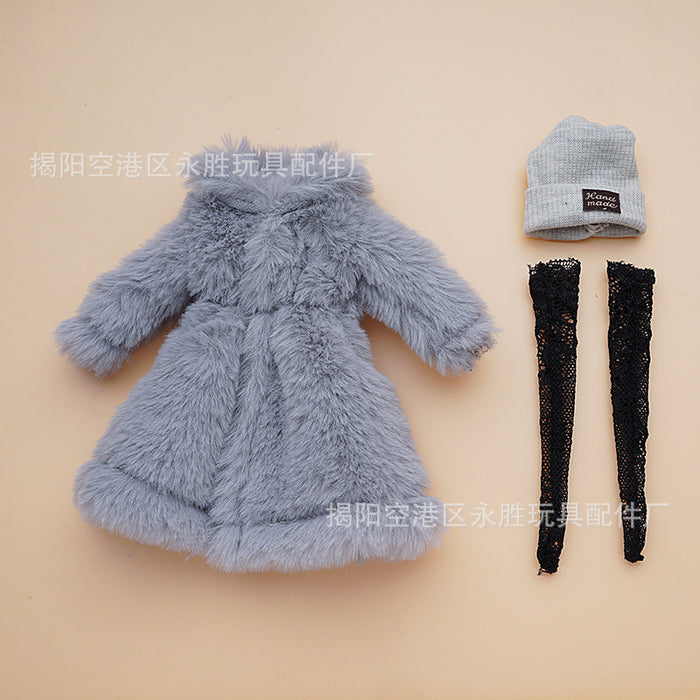 Wholesale Doll clothes plush suit clothes socks hat