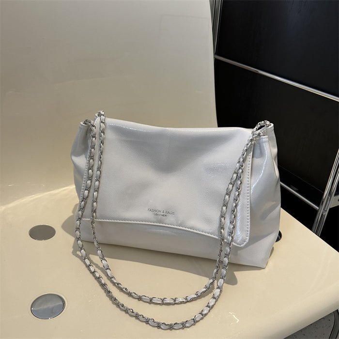 Wholesale PU Simple Chain Shoulder Bag JDC-SD-MingShuo001